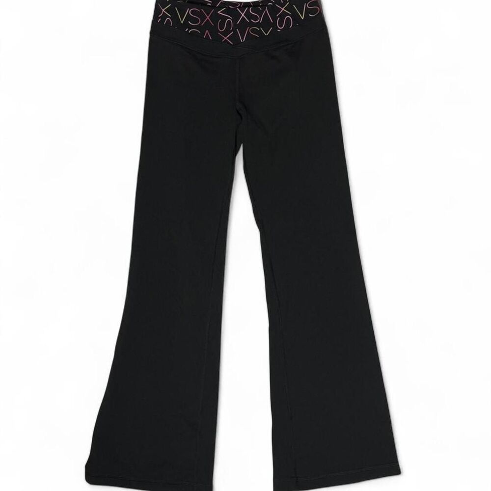 Victoria’s Secret Women’s Black Flared Leggings Size Small Yoga Pants